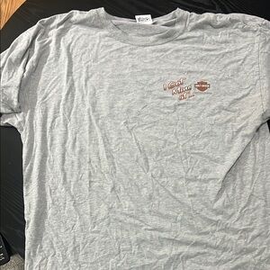 Harley-Davidson Gray Short Sleeve Tee